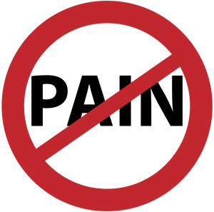 no pain icon