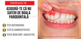 Parodontita diagnostic- Analize bacteriologice și de carioreceptivitate